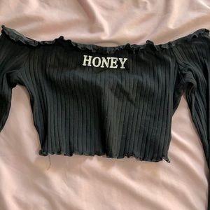 SHEIN honey crop top!